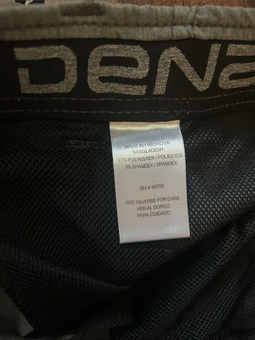 Denali Men's Grey Board Shorts